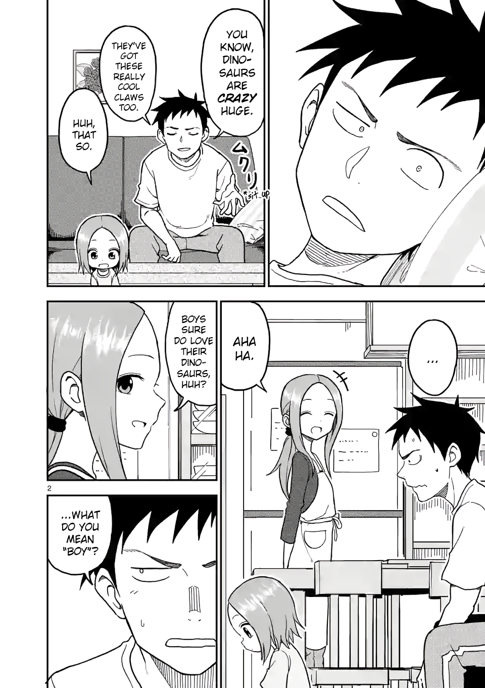 Karakai Jouzu no (Moto) Takagi-san Chapter 106 2